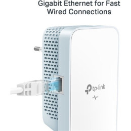 TP-LINK TL-WPA7517 KIT PowerLine adapter 1000 Mbit/s Ethernet/LAN csatlakozás Wi-Fi Fehér