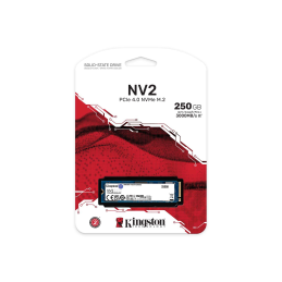 KINGSTON 250GB NV2 M.2 2280 PCIe 4.0 NVMe SSD