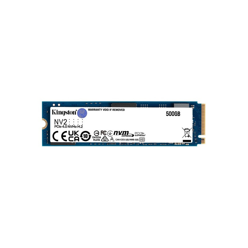 KINGSTON 500GB NV2 M.2 2280 PCIe 4.0 NVMe SSD