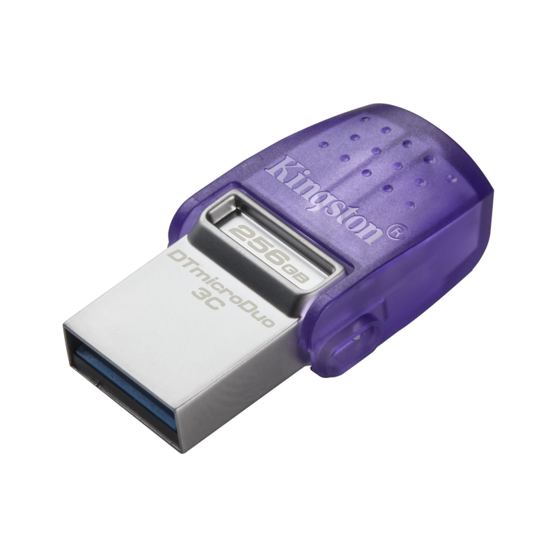 KINGSTON 256GB DataTraveler microDuo 3C 200MB/s dual USB-A + USB-C