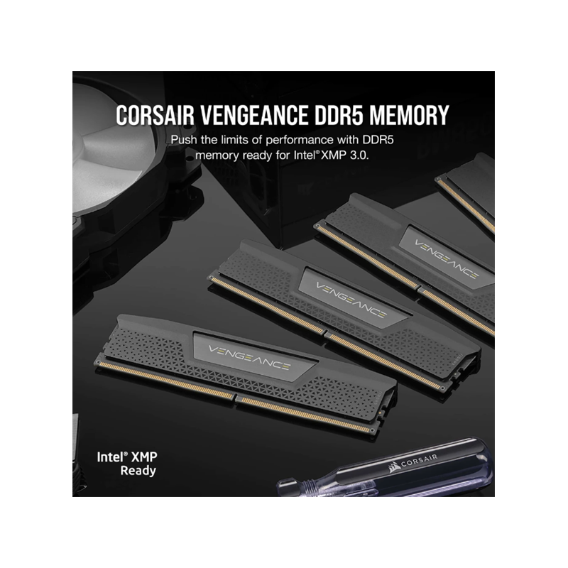 Corsair Vengeance CMK32GX5M2B5200C40 memóriamodul 32 GB 2 x 16 GB DDR5 5200 Mhz