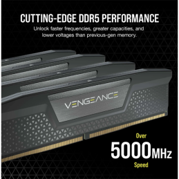 Corsair Vengeance CMK32GX5M2B5200C40 memóriamodul 32 GB 2 x 16 GB DDR5 5200 Mhz