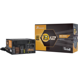 Tápegység Seasonic B12 BC-550 550W 12cm ATX BOX 80+ Bronz