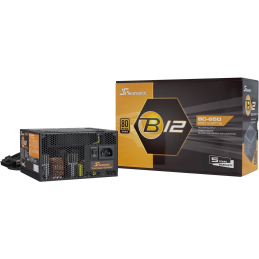 Tápegység Seasonic B12 BC-650 650W 12cm ATX BOX 80+ Bronz