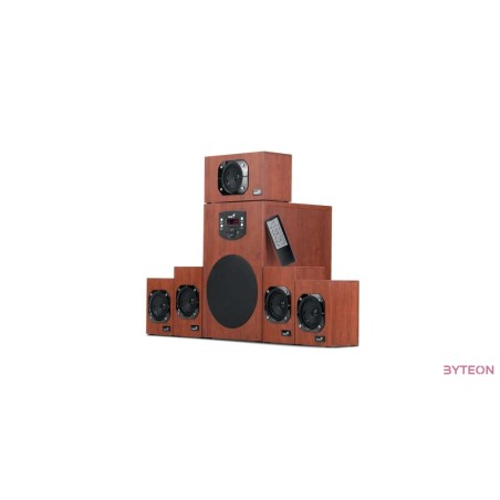Genius Speakers SW-HF5.1 4600 II, wood