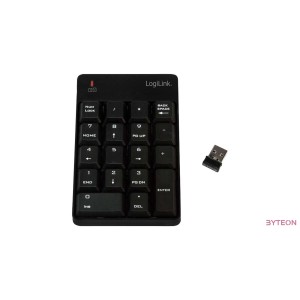 LOGILINK - vezeték nélküli billentyűzet, 18 billentyű