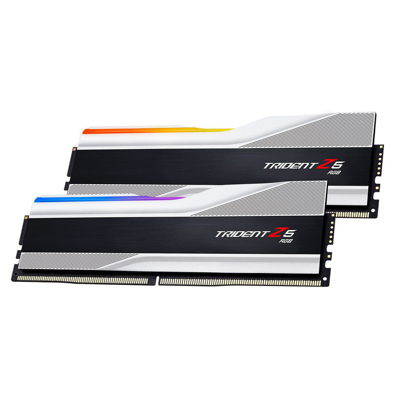 G.Skill 32GB / 6000 Trident Z5 RGB Silver (CL30) DDR5 RAM KIT (2x16GB)