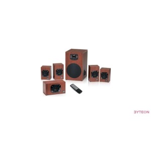 Genius Speakers SW-HF5.1 4600 II, wood