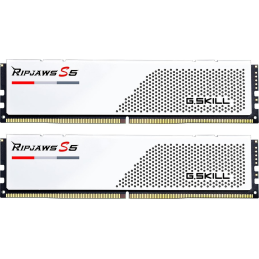 G.Skill 32GB / 6000 Ripjaws S5 White DDR5 RAM KIT (2x16GB)