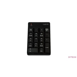 LOGILINK - vezeték nélküli billentyűzet, 18 billentyű