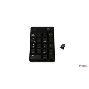 LOGILINK - vezeték nélküli billentyűzet, 18 billentyű