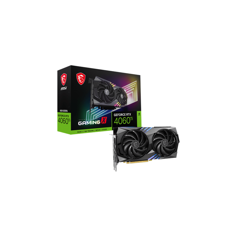 MSI GeForce RTX 4060 Ti GAMING X 8G nVidia 8GB GDDR6 128bit PCIe videókártya