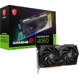 MSI GeForce RTX 4060 GAMING X 8G nVidia 8GB GDDR6 128bit PCIe videókártya