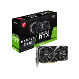 MSI GeForce RTX 3050 VENTUS 2X XS 8G OC nVidia 8GB GDDR6 128bit PCIe videókártya