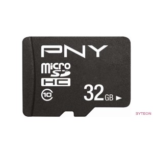 PNY Memória kártya Performance Plus Micro SDHC 32GB Class 10