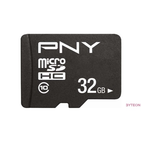 PNY Memória kártya Performance Plus Micro SDHC 32GB Class 10