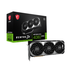 MSI GEFORCE RTX 4080 SUPER 16G VENTUS 3X OC nVidia 16GB GDDR6X 256bit PCIe videókártya