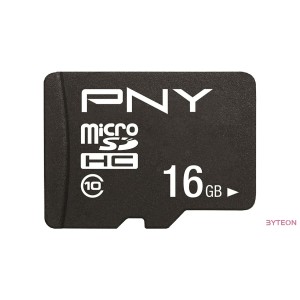 PNY Memória kártya Performance Plus Micro SDHC 16GB Class 10