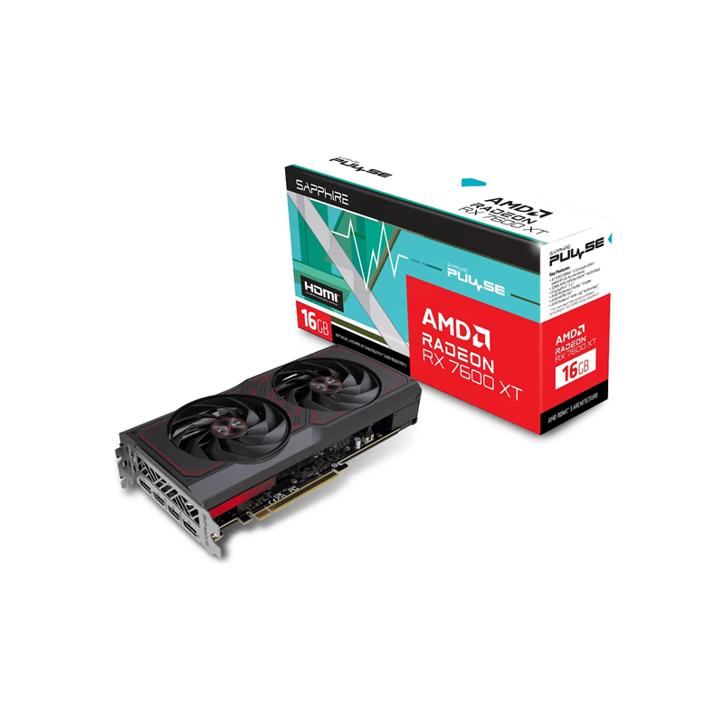 SAPPHIRE PULSE AMD RADEON RX 7600 XT