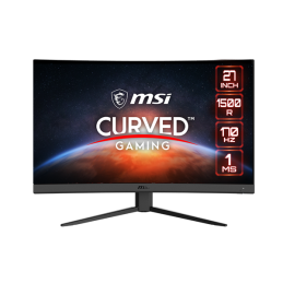 MSI 27" G27CQ4 E2 WQHD VA 170Hz DP/HDMI ívelt LED gamer monitor