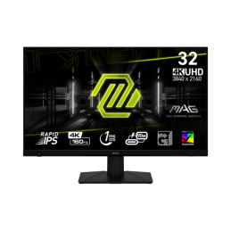 MSI 27" Gaming MAG 322UPF 4K UHD IPS 160Hz DP/HDMI/USB-C fekete gamer monitor