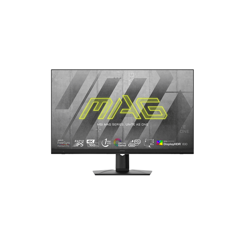 MSI 32" MAG 323UPF 4K UHD IPS 160Hz HDMI/DP/USB/USB-C fekete gamer monitor