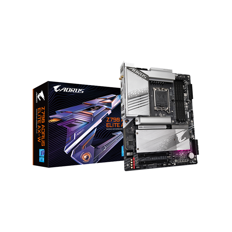 GIGABYTE Alaplap S1700 Z790 AORUS ELITE AX-W INTEL Z790, ATX