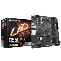 GIGABYTE Alaplap AM4 B550M K AMD B550, mATX