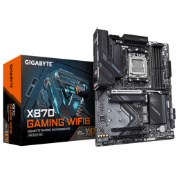 GIGABYTE Alaplap AM5 X870 GAMING WIFI6 AMD X870, ATX