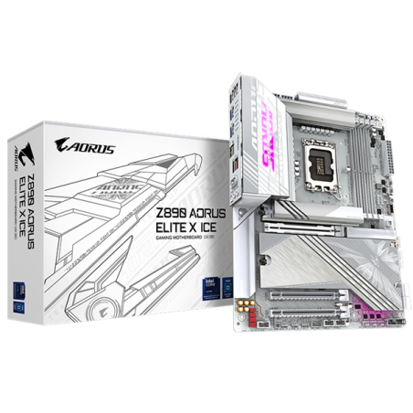 GIGABYTE Alaplap S1851 Z890 AORUS ELITE X ICE INTEL Z890, ATX