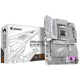 GIGABYTE Alaplap AM5 X870 AORUS ELITE WIFI7 ICE AMD X870, ATX