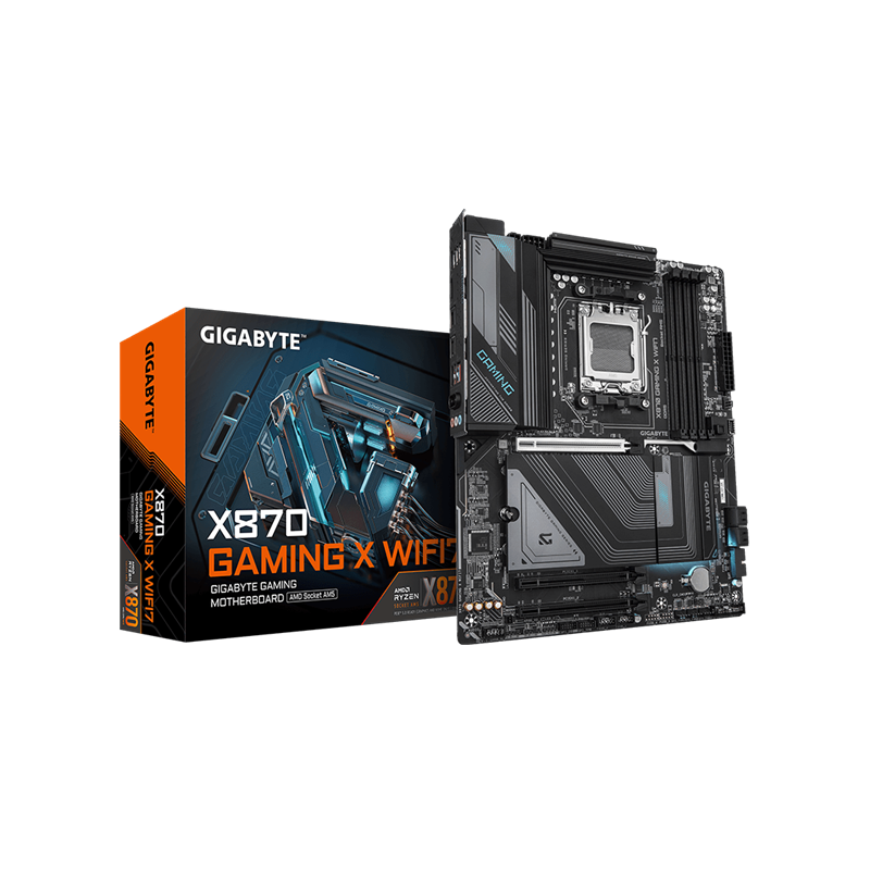 GIGABYTE Alaplap AM5 X870 GAMING X WIFI7 AMD X870, ATX