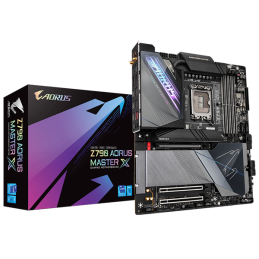 GIGABYTE Alaplap S1700 Z790 AORUS MASTER X INTEL Z790, E-ATX