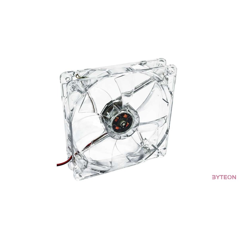 Akyga 120mm - Zöld led, átlátszó