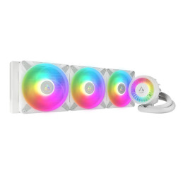 Arctic Liquid Freezer III - 420 A-RGB fehér processzor hűtő