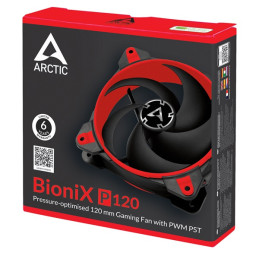 Arctic BioniX 120mm PWM PST - Piros