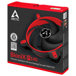 Arctic BioniX 140mm PWM PST - Piros