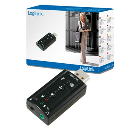 LogiLink UA0078 USB 2.0 külső hangkártya 7.1 csatornás