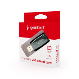 Gembird Premium USB sound card, ''Virtus Plus''