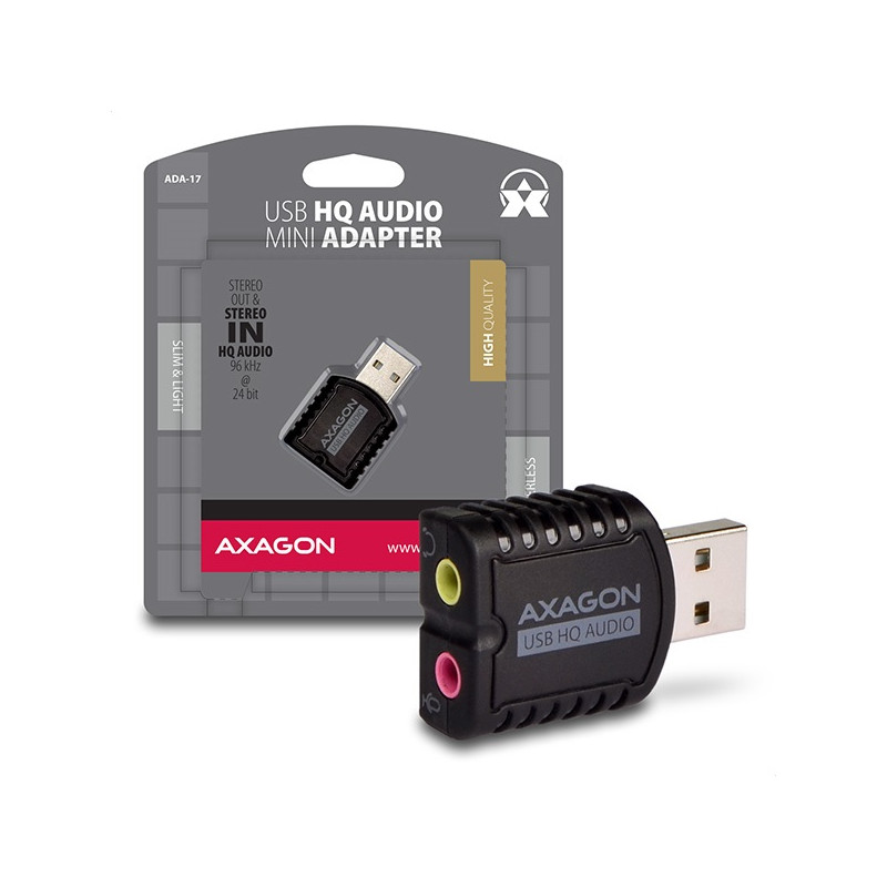 AXAGON ADA-17 USB HQ Mini Audio