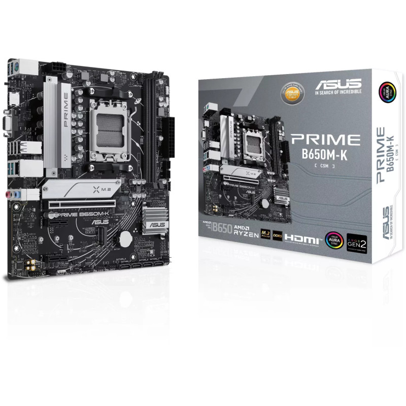 ASUS PRIME B650M-K mATX AM5 DDR5