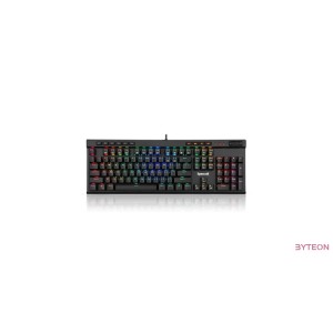 Redragon Vata RGB Mechanical Gaming Keyboard Blue Switches Black HU