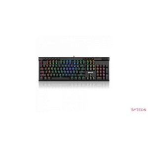 Redragon Vata RGB Mechanical Gaming Keyboard Blue Switches Black HU
