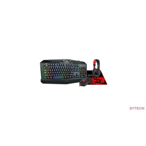 Redragon S101-BA Gaming Combo 4 in 1 Black/Red HU
