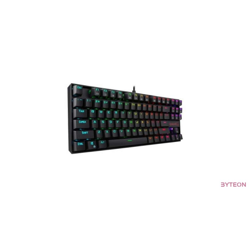 Redragon Kumara RGB Backlit Mechanical Gaming Keyboard Brown Switches Black HU