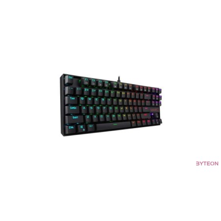 Redragon Kumara RGB Backlit Mechanical Gaming Keyboard Brown Switches Black HU