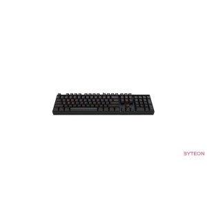 Redragon Mitra Red Backlit Mechanical Keyboard Blue Switches Black HU