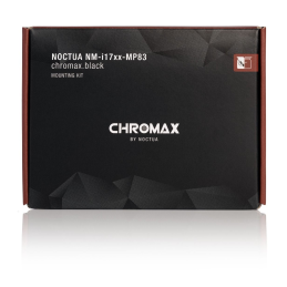 Processzor hűtő lefogató Noctua NM-i17xx-MP83 chromax.black Intel LGA 1700