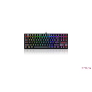 Redragon Kumara RGB Backlit Mechanical Gaming Keyboard Blue Switches Black HU