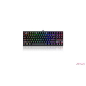Redragon Kumara RGB Backlit Mechanical Gaming Keyboard Blue Switches Black HU